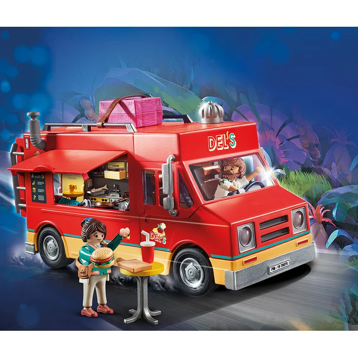 Playmobil The Movie 70075 'Del's Food Truck', 110 Teile, ab 5 Jahren – Bild 4