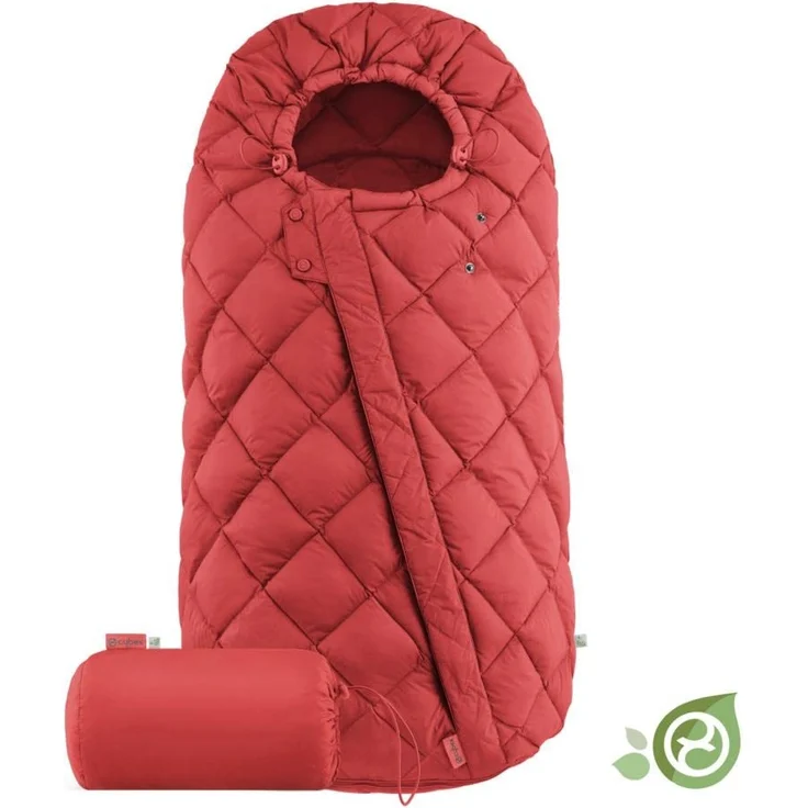 CYBEX Gold Fußsack Snøgga 2, Für Kinderwagen, Für Kinder von 6 Monaten bis 3 Jahren, TOG 4, Hibiscus Red (Rot) – Bild 2