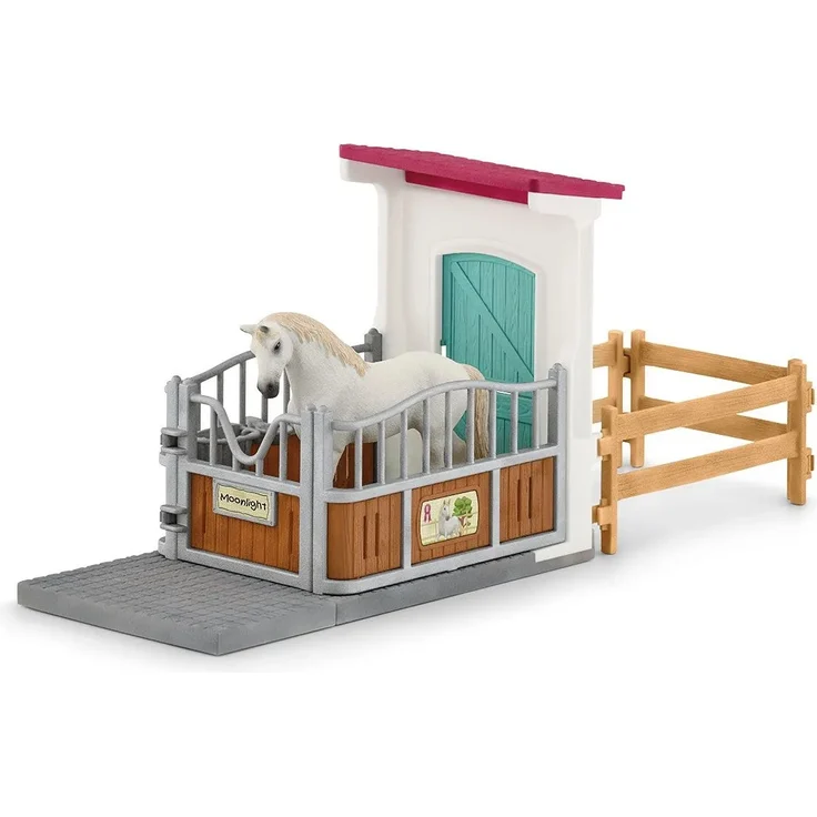 Schleich Horse Club 42569 'Pferdebox', 21 Teile, ab 5 Jahren - Preisvergleich – Bild 2