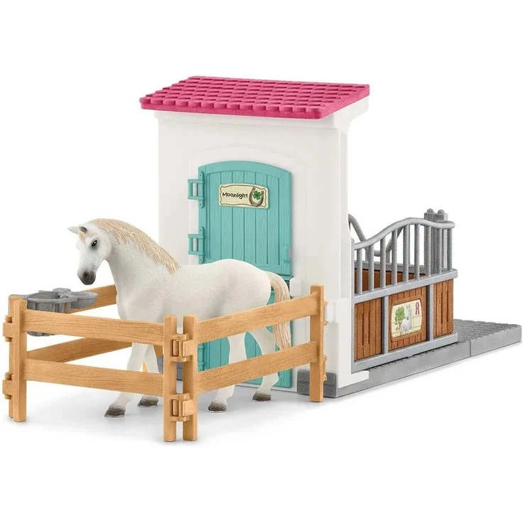 Schleich Horse Club 42569 'Pferdebox', 21 Teile, ab 5 Jahren - Preisvergleich – Bild 3