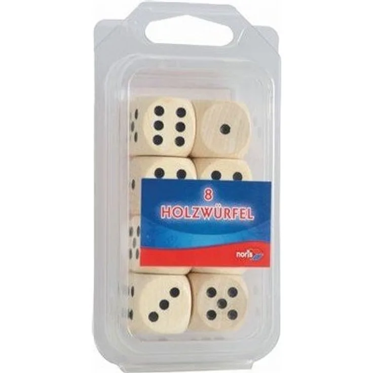 Simba Dickie 606151040 Würfel aus Holz Wüfel
