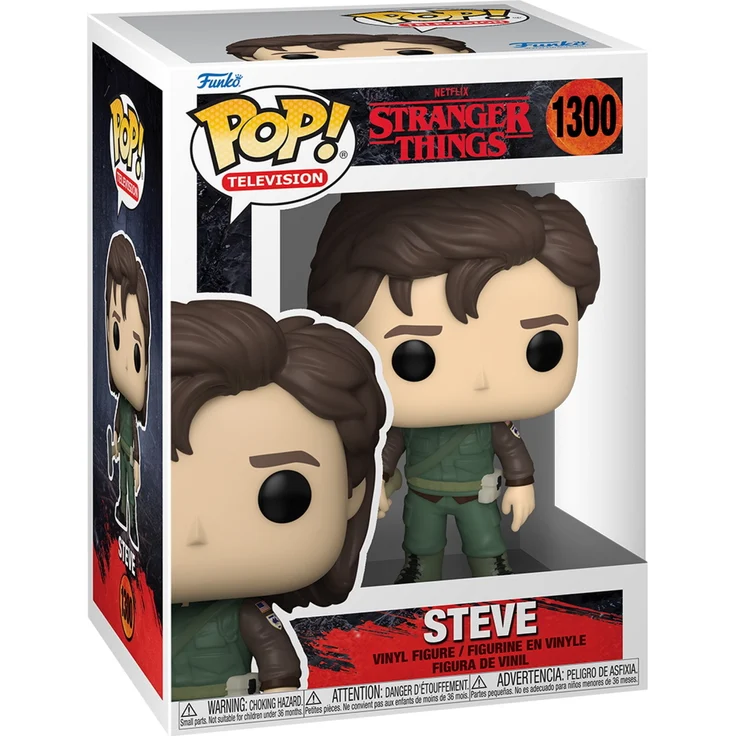 Stranger Things - Steve 1300 - Funko Pop! Vinyl Figur – Bild 1