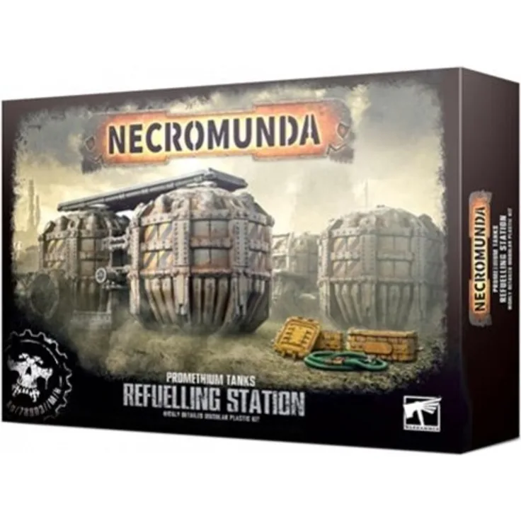 (301-13) Necromunda: Promethium Tanks Refuelling Station