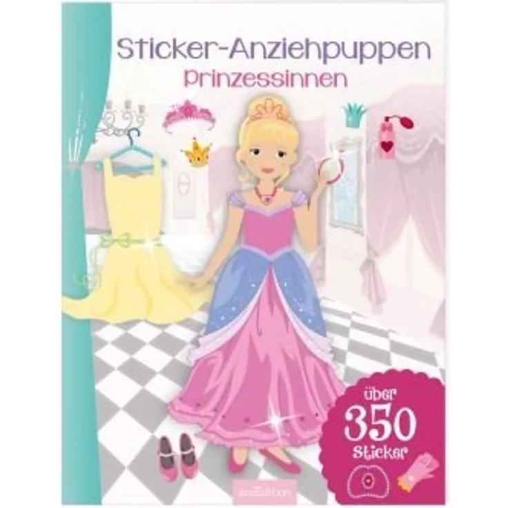 Sticker Anziehpuppen - Prinzessinnen - ars Edition