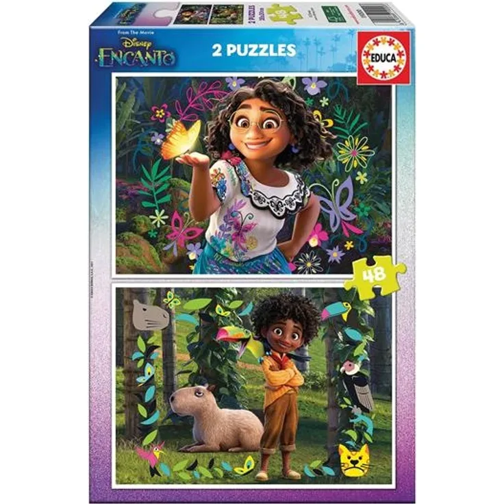 Disney Encanto 2x48 Teile Puzzle