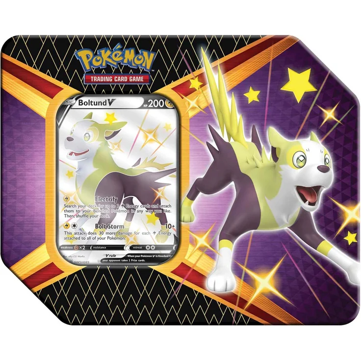 Pokemon Shining Fates (Glänzendes Schicksal) V Tin (englische Version), 1x Stück, zufällige Auswahl – Bild 1