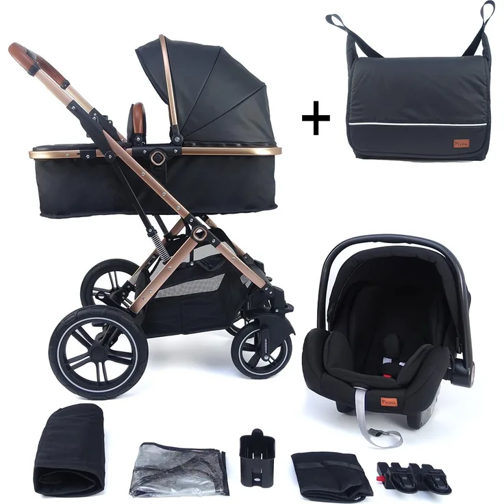 Pixini Lania Kinderwagen Gold Edition