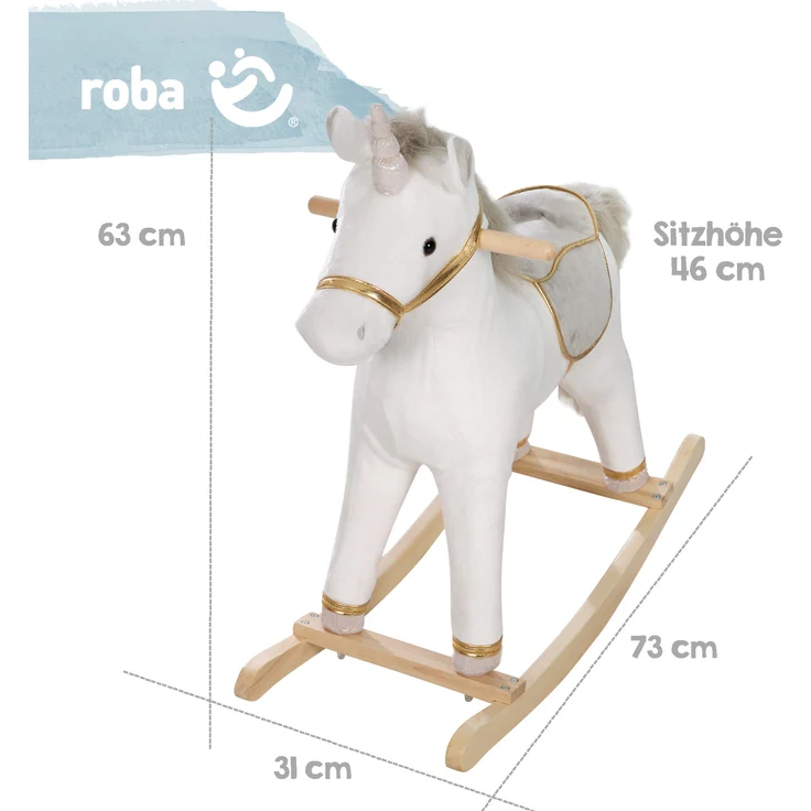 Roba Schaukeleinhorn groß – Bild 8