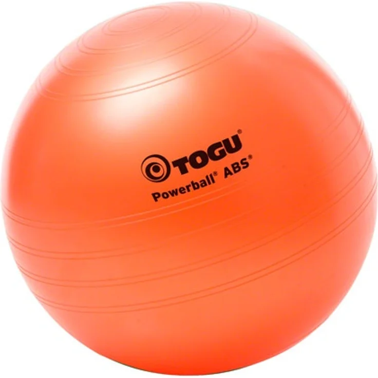 TOGU Gymnastikball Powerball ABS Sitzball Büroball Fitnessball 45 cm, Terra – Bild 1