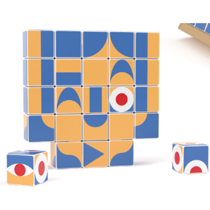 Geomag Magicube Art Pattern 25