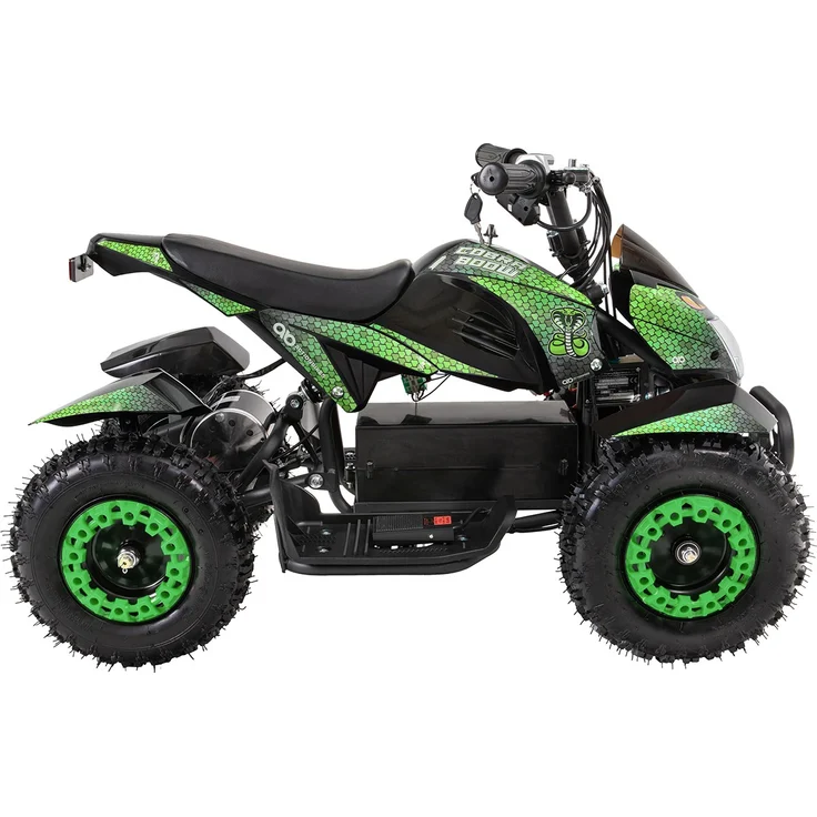 Elektro-Kinderquad Cobra Pocket Mini Quad Kinder ATV Miniquad 800 Watt ab 5 J. (Grün/Schwarz) – Bild 3