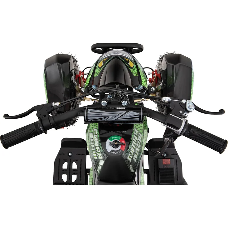 Elektro-Kinderquad Cobra Pocket Mini Quad Kinder ATV Miniquad 800 Watt ab 5 J. (Grün/Schwarz) – Bild 7