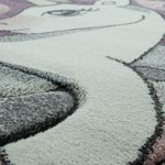 Kinderteppich »Cosmo 213«, Paco Home, rechteckig, Höhe 12 mm, 3D-Design, Motiv Einhorn & Regenbogen, Kinderzimmer