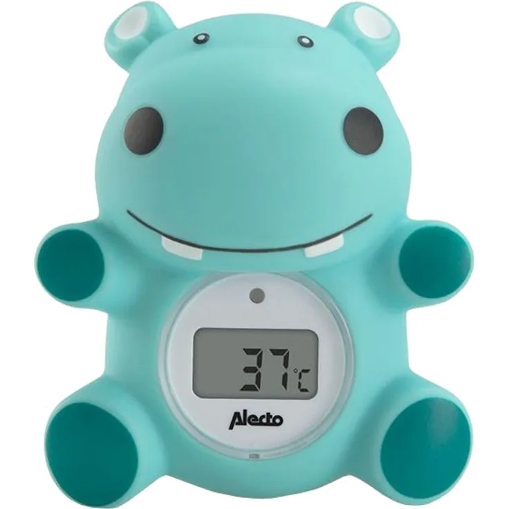Alecto BC-11 Badethermometer Nilpferd Grün minz