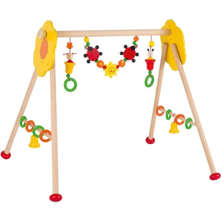 Baby-Fit / Spieltrapez Blume und Insekten
