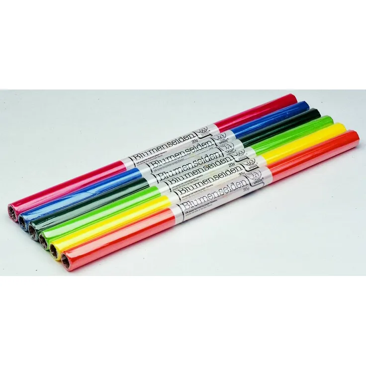 Glorex Blumenseide 20g/m² blau