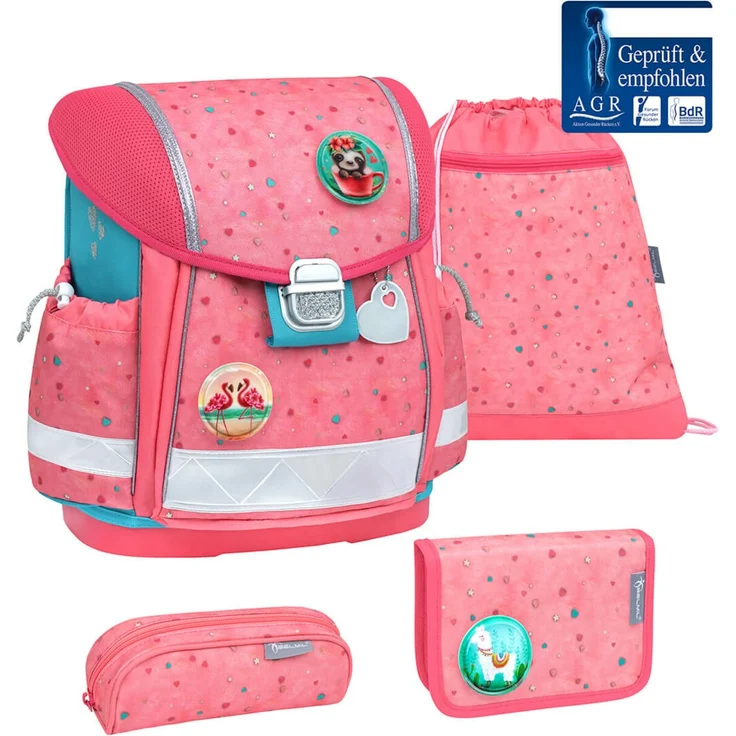 Belmil Classy Schulranzen-Set 5-tlg. - BLUE BIRD – Bild 1