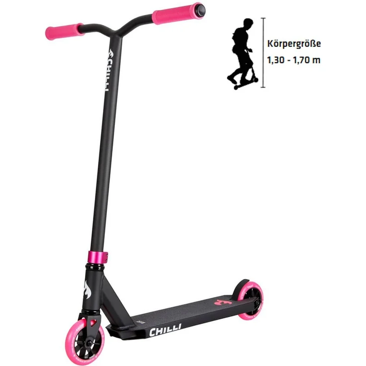 Chilli Base - Einsteiger Stunt Scooter Pink – Bild 1