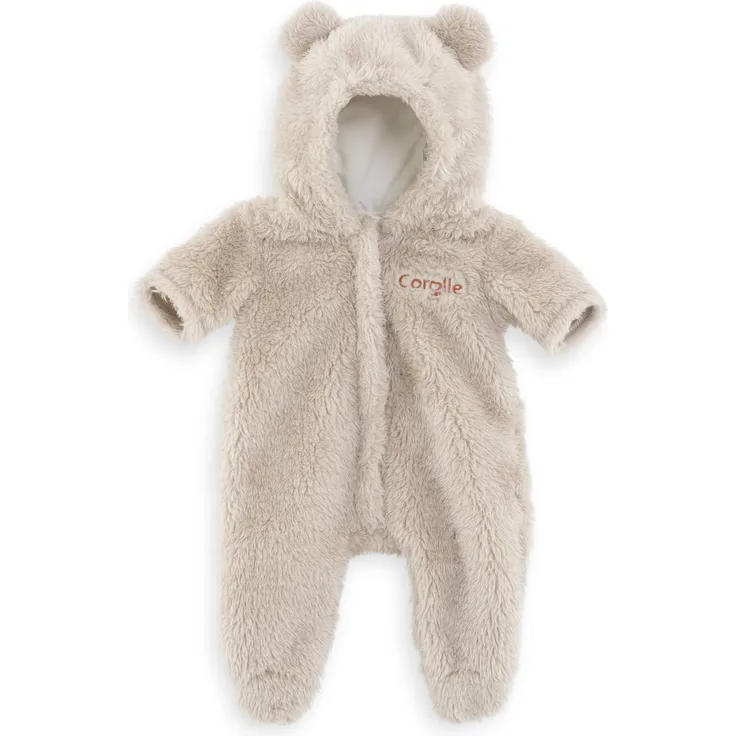 Corolle 9000141410 Schneeanzug, Teddy, Puppenzubehör, Puppenkleidung, für alle 36cm Babypuppen, ab 2 Jahre