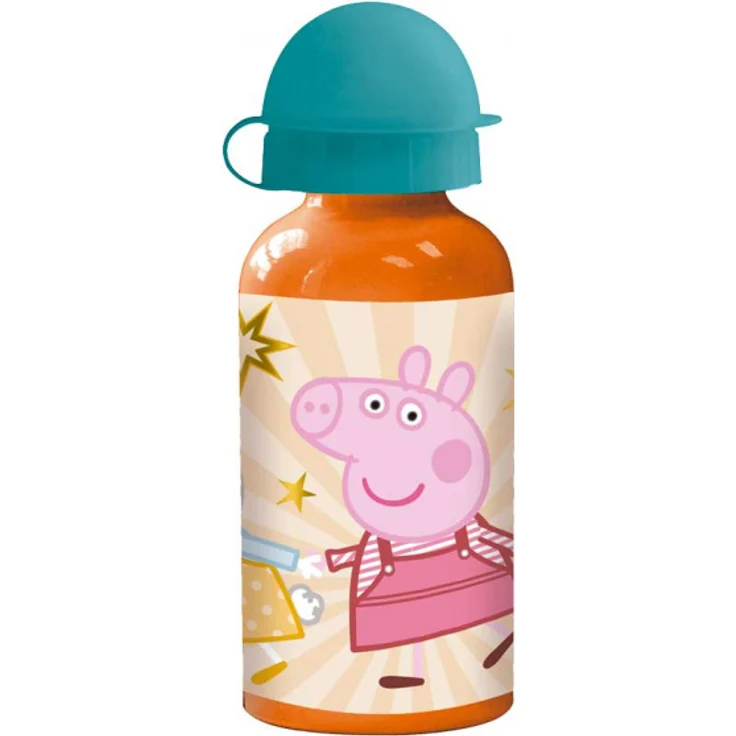 Euromic Peppa Pig Water bottle aluminum 400ml – Bild 1