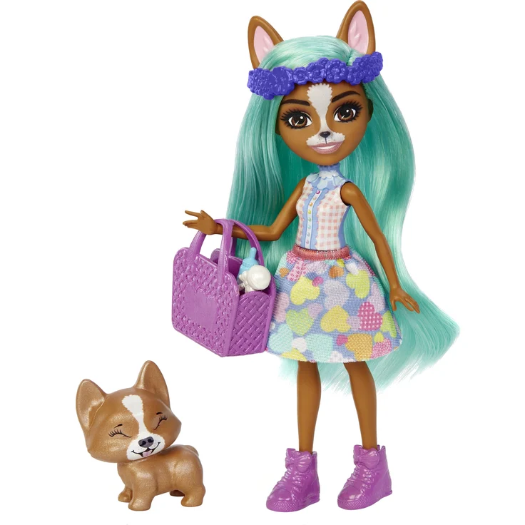 Mattel - Enchantimals Baby Bestie Crizia Corgi & Show – Bild 1