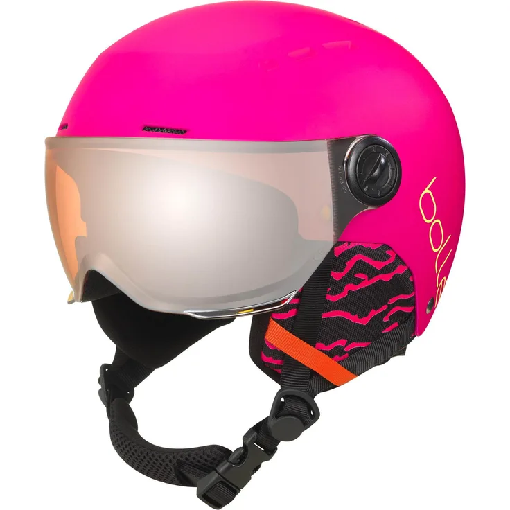 Bollé Quiz Visor pink - orange gun visor cat. 2 XS