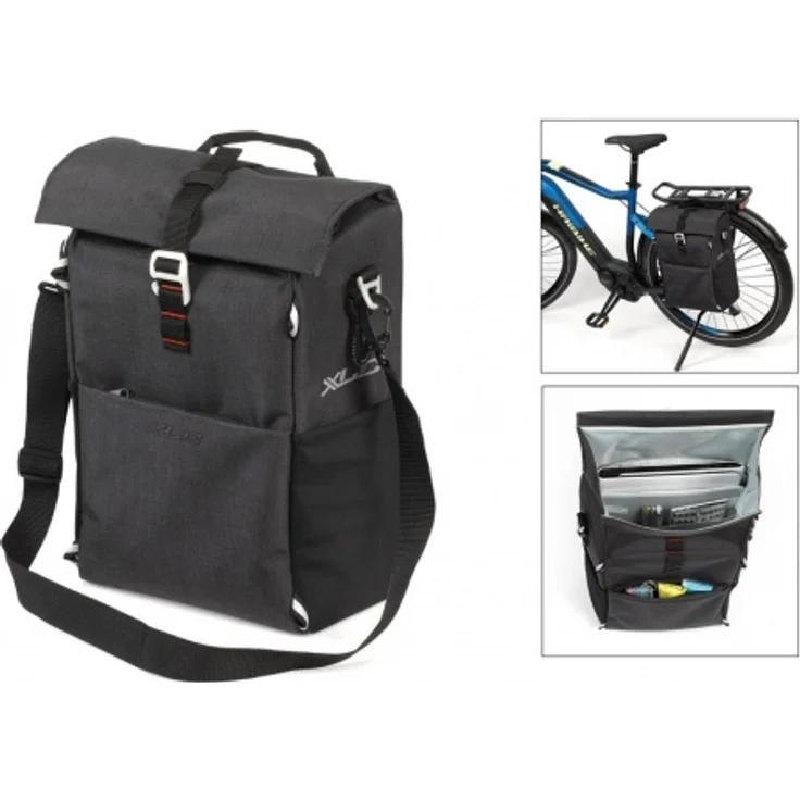 XLC Messenger Tasche anthrazit 31x17x44