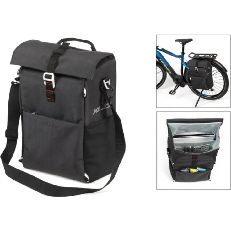 XLC Messenger Tasche anthrazit 31x17x44