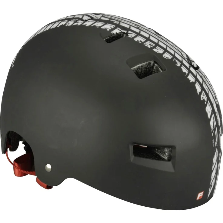 Fischer Fahrradhelm BMX Track L/XL schwarz – Bild 2