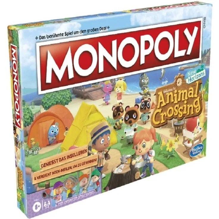 HASD1020 - Monopoly Animal Crossing New Horizons, Brettspiel, 2-4 Spieler, ab 8 Jahren (DE-Ausgabe) - Preisvergleich