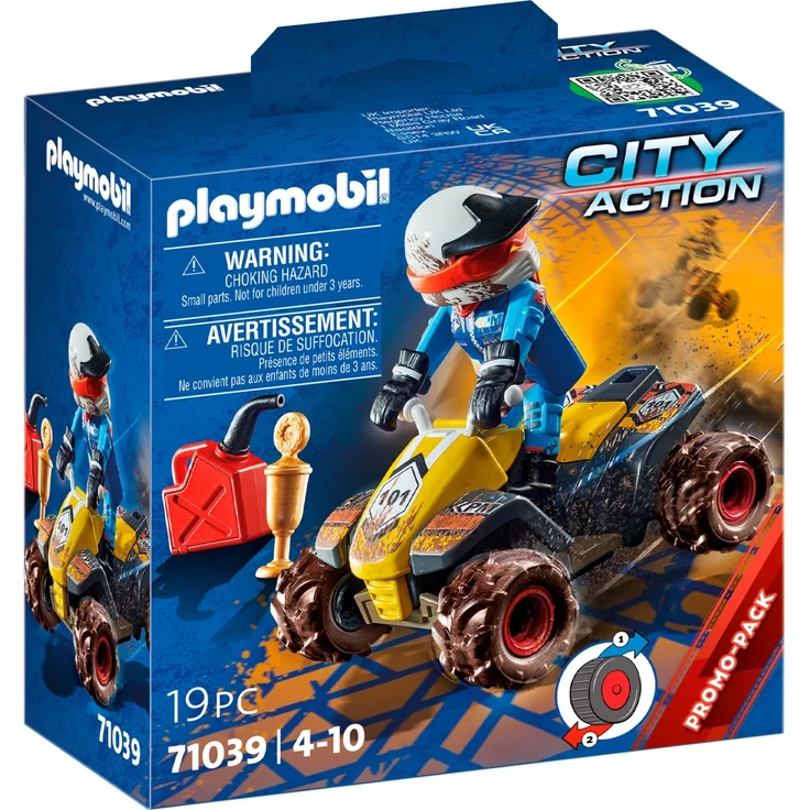 PLAYMOBIL City Action 71039 'Offroad-Quad', 19 Teile, ab 4 Jahren – Bild 1