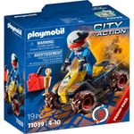 PLAYMOBIL City Action 71039 'Offroad-Quad', 19 Teile, ab 4 Jahren