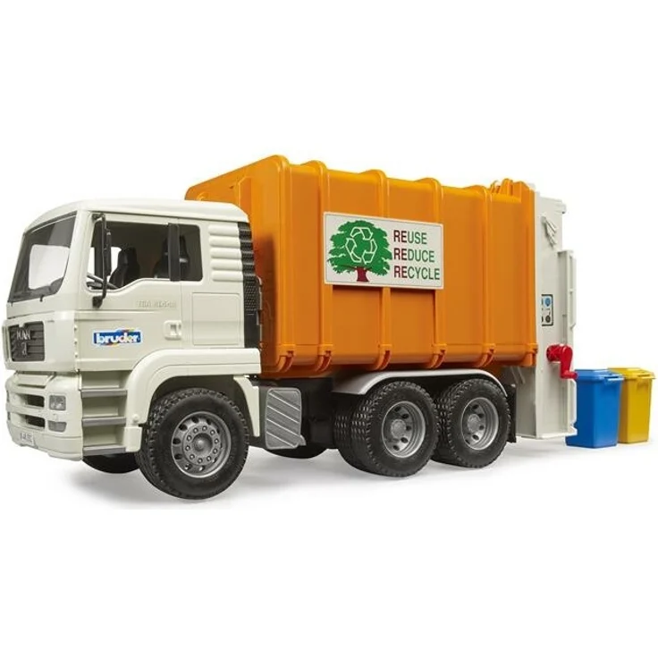 Bruder 02772 MAN TGA Müllabfuhr LKW Hecklader – Bild 7