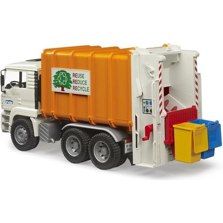 Bruder 02772 MAN TGA Müllabfuhr LKW Hecklader – Bild 4