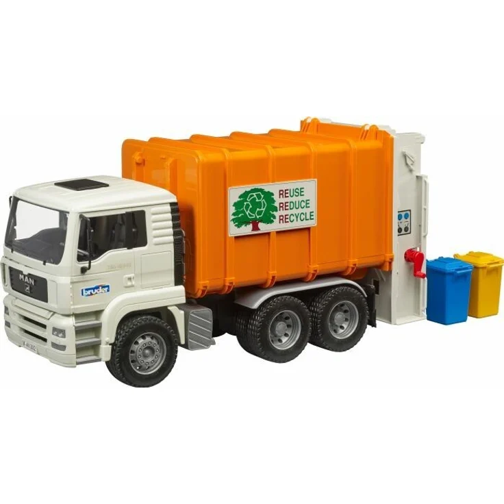 Bruder 02772 MAN TGA Müllabfuhr LKW Hecklader – Bild 1