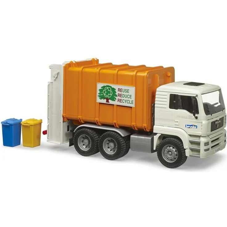 Bruder 02772 MAN TGA Müllabfuhr LKW Hecklader – Bild 5
