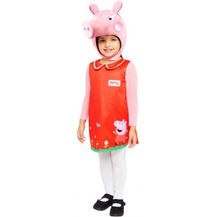 Bild für Amscan kostüm Peppa Pig Polyester rosa/rot 4-6 Jahre