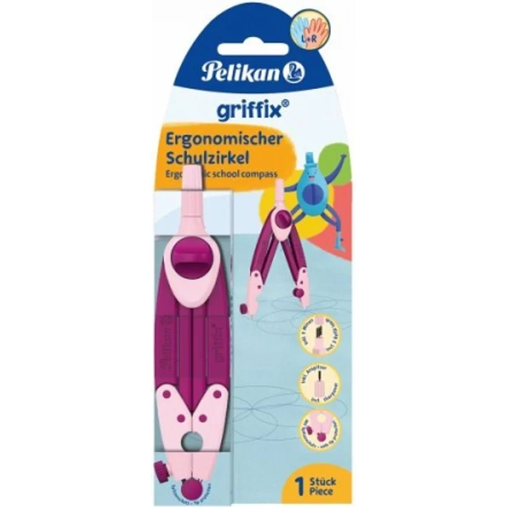Pelikan griffix® Zirkel Sweetberry mit Spitzenschutz – Bild 2