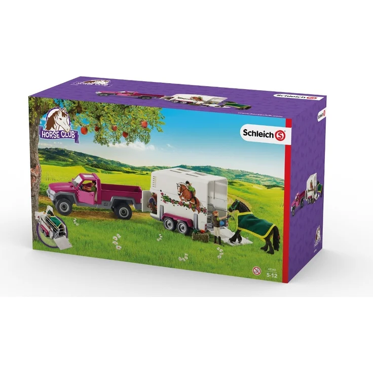 Schleich Horse Club 42346 'Pick-up mit Pferdeanhänger', ab 5 Jahren – Bild 1