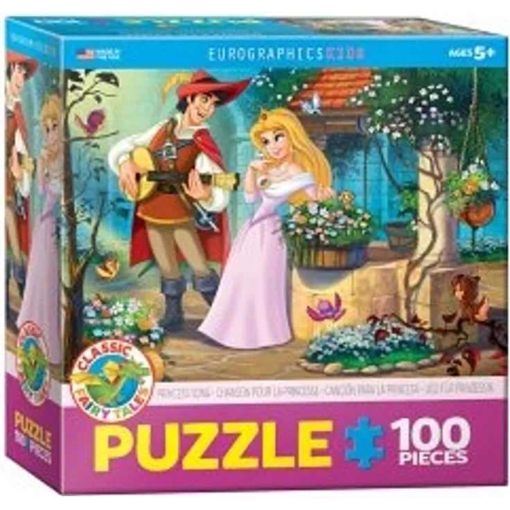 Eurographics 6100-0726 - Lied für Prinzessin , Puzzle, 100 Teile