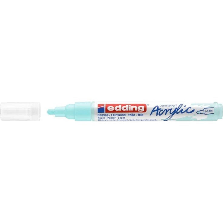 edding 5100 Acrylmarker medium pastellblau – Bild 1