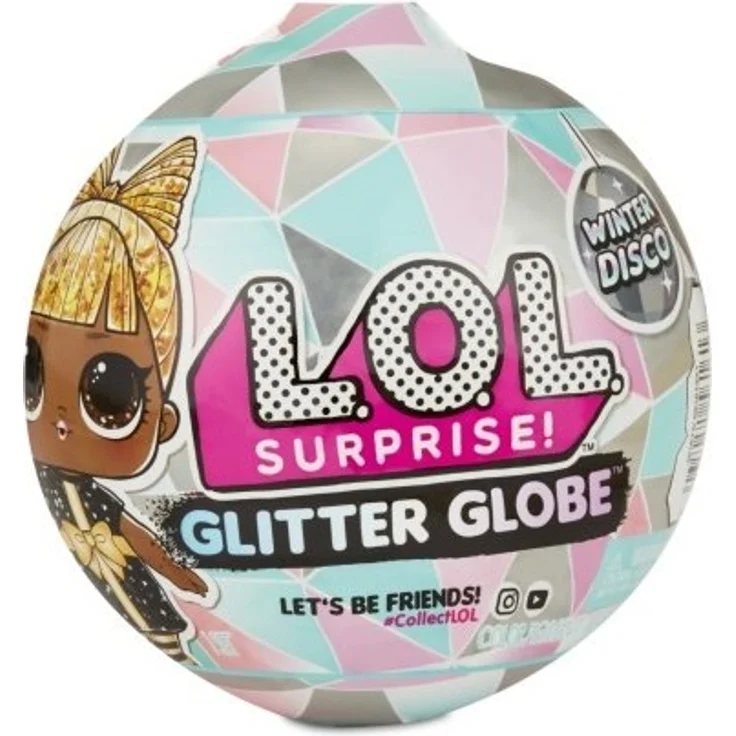 L.O.L. Surprise! 'Glitter Globe' Winter Disco, Überraschungskugel mit 1 Glitter-Püppchen - Preisvergleich – Bild 1