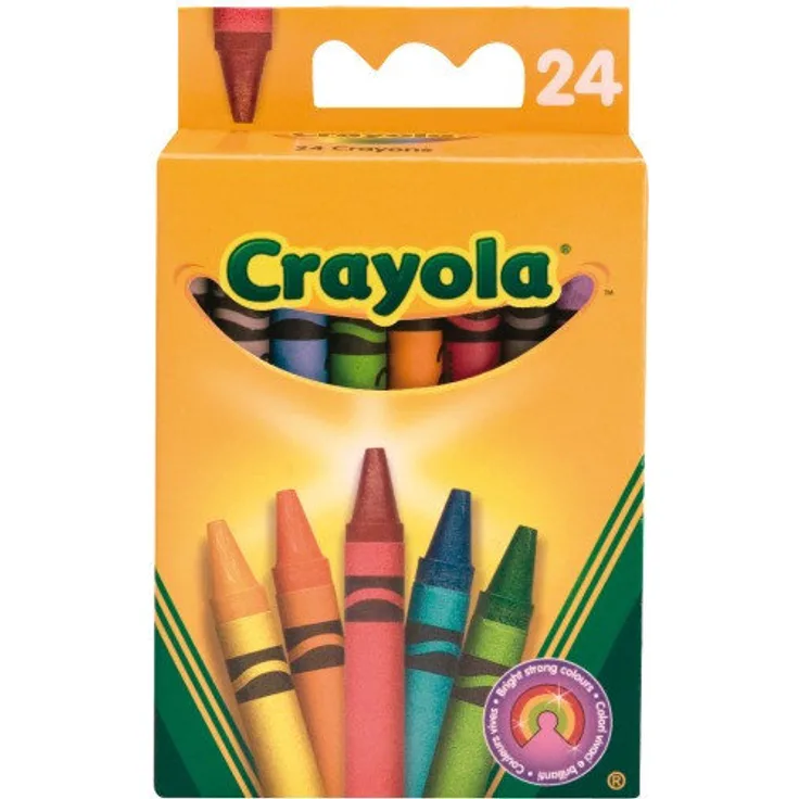 Crayola 24 Wachsmalstifte