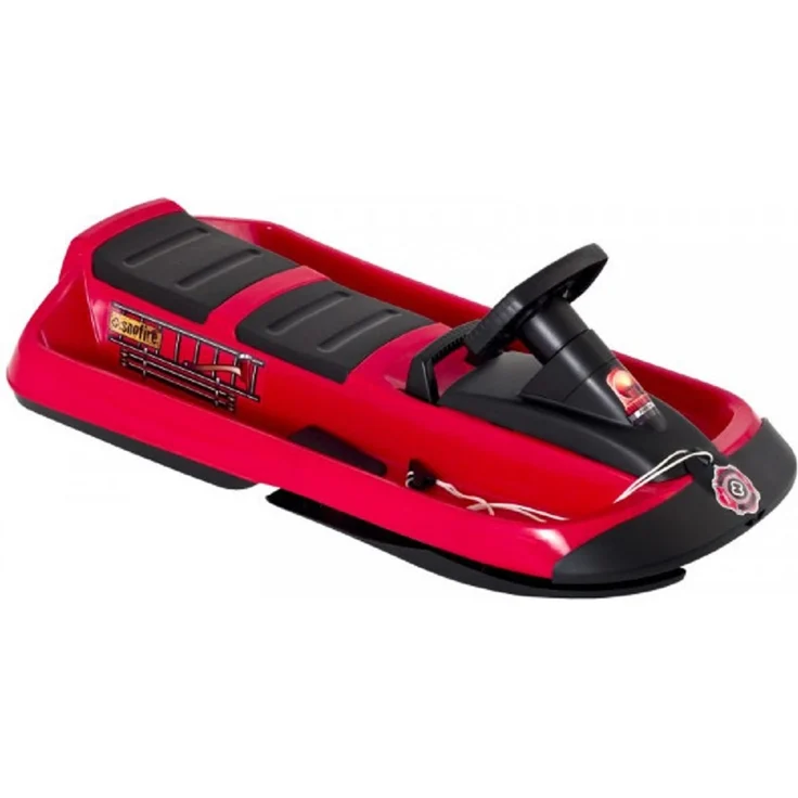 Hamax Kinder Rodelschlitten SNO Fire Doppelsitzer, rot/schwarz, 109x55,5x18,5 – Bild 2
