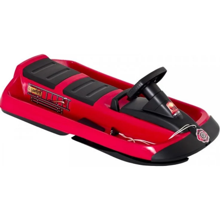 Hamax Kinder Rodelschlitten SNO Fire Doppelsitzer, rot/schwarz, 109x55,5x18,5 – Bild 1