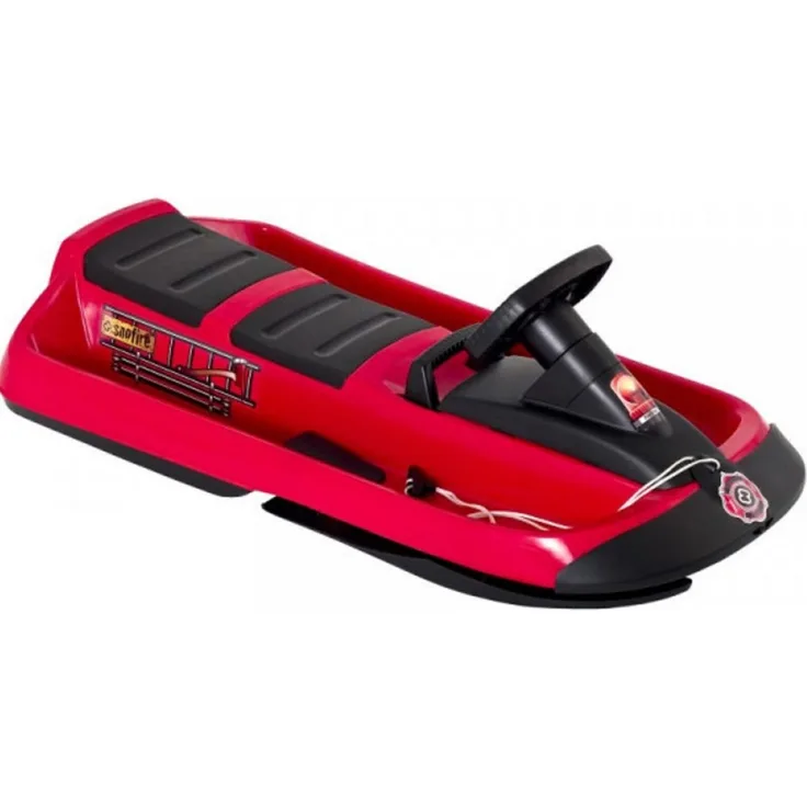 Hamax Kinder Rodelschlitten SNO Fire Doppelsitzer, rot/schwarz, 109x55,5x18,5