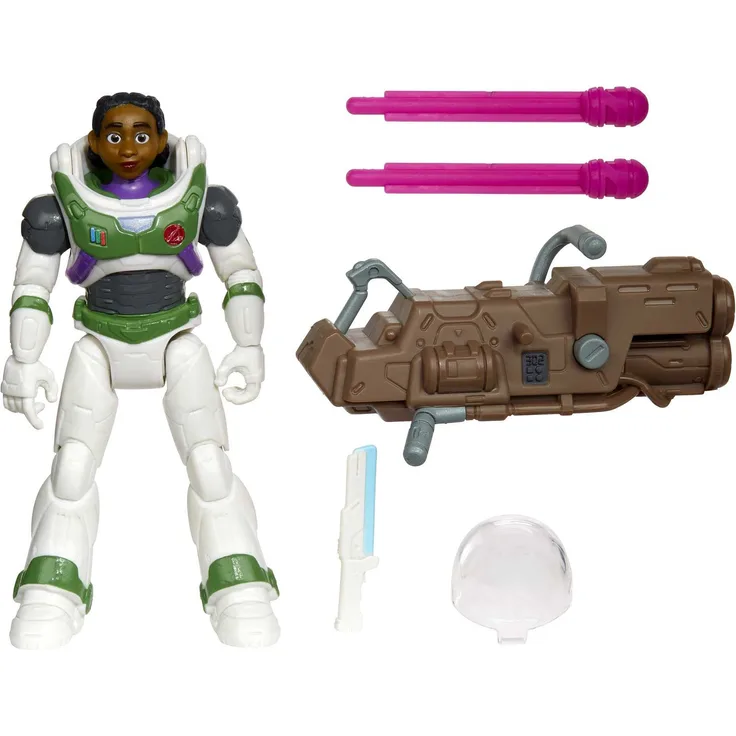 Disney Pixar HHJ88 - Buzz Lightyear Mission Equipped Izzy Hawthorne Spielfigur mit 12 beweglichen Gelenken, inklusive Laser-Attacke & Zubehör, Spielzeug für Kinder ab 4 Jahren
