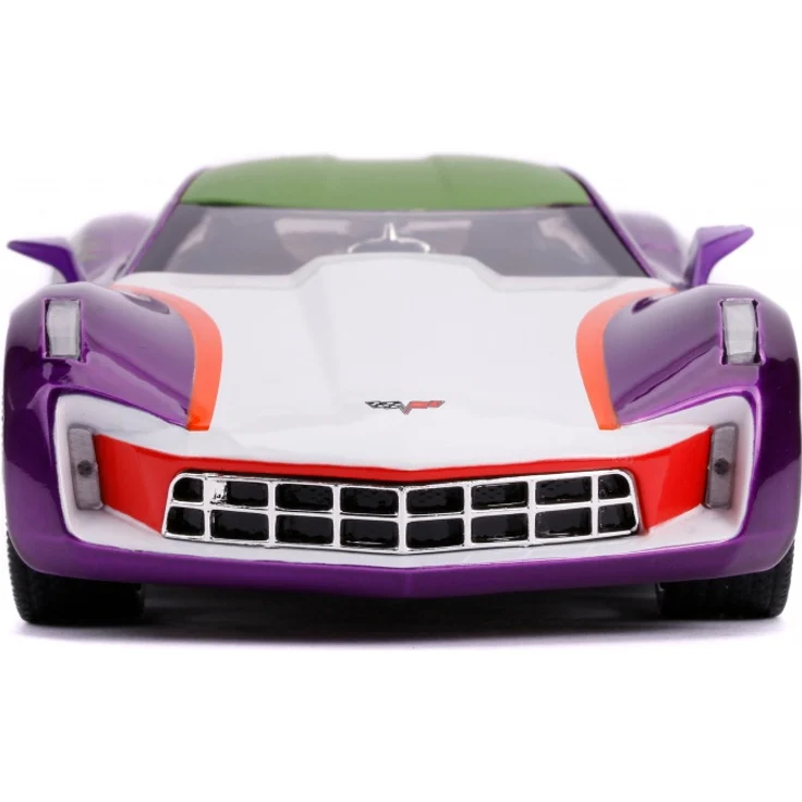 auto Joker 2009 Chevy Corvette Stingray 1:24 die-cast lila – Bild 4