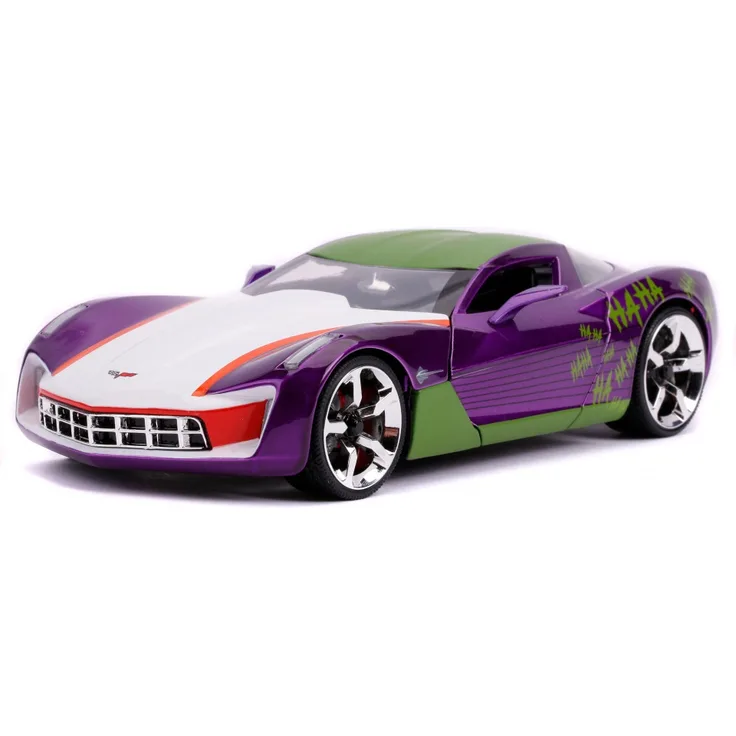 auto Joker 2009 Chevy Corvette Stingray 1:24 die-cast lila