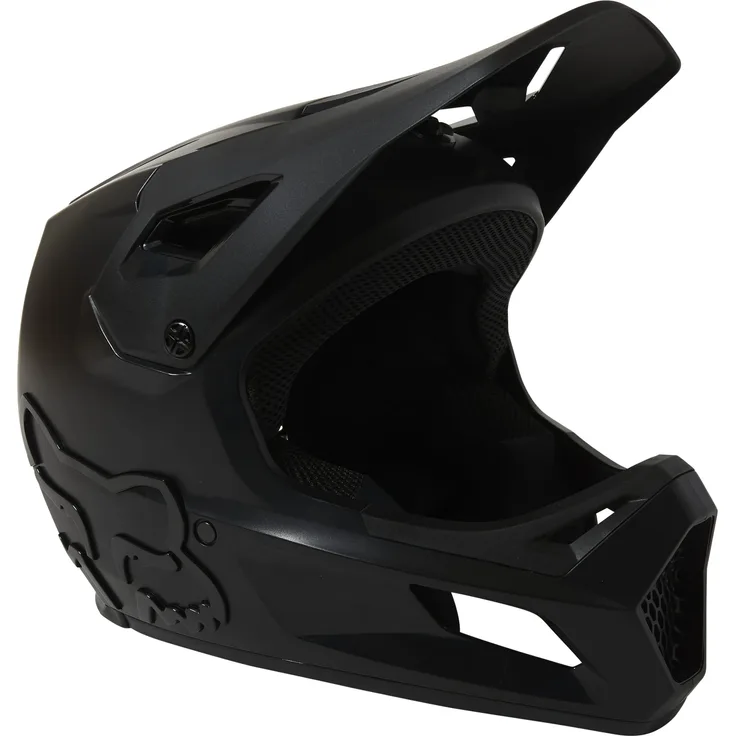Fox Racing Youth Rampage Helmet CE-CPSC Black/Black 49 - 50 cm